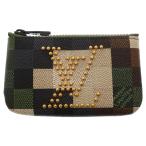 LOUIS VUITTON ルイヴィトン ポシェットクレ ダミエポップ 総柄レザー コインケース マルチ M83175