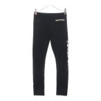 CHROME HEARTS クロムハーツ ロゴプリントレギンス パンツ ブラック レディース