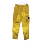 STONE ISLAND ストーンアイランド RE-T Nylon Metal In Econyl ロゴワッペン ナイロンメタルパンツ イエロー 761531021