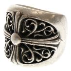 CHROME HEARTS クロムハーツ CLASSIC OVAL クラシックオーバルクロス リング シルバー BCA340