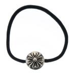 CHROME HEARTS クロムハーツ OLD HAIRBAND オールド クロスボール ヘアバンド ヘアゴムコンチョ シルバー BCA151