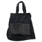 BOTTEGA VENETA ボッテガヴェネタ NYLON TOTE BAG ナイロントートバッグ エコトート 折り畳み式 ブラック 609873