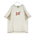 SAINT MICHAEL セントマイケル 24SS SS TEE RIBON SAINT リボンプリント半袖Tシャツ ホワイト SM-YS8-0000-011
