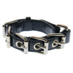 miumiu ミュウミュウ Leather Bracelet レザーブレスレット ブラック