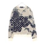 ルイヴィトン 22AW Monogram Bandanna Crewneck Knit Sweater モノグラム バンダナ クルーネックニットセーター RM222M JL4HNN24W