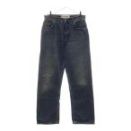 LOEWE ロエベ 22AW Washed Denim Trousers ダメージ加工 ウォッシュデニム デニムストレートパンツ インディゴ H526Y11X22