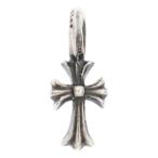 CHROME HEARTS クロムハーツ STACK CH CROSS V2 CHクロススタックチャーム シルバーネックレストップ