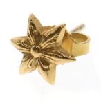 CHROME HEARTS クロムハーツ 22K CO STAR スタースタッド ゴールドピアス