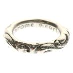 CHROME HEARTS クロムハーツ SCRL BAND スクロールバンド リング シルバー BCA351