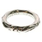 CHROME HEARTS クロムハーツ SCRL BAND スクロールバンド リング シルバー BCA351