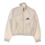 BALENCIAGA バレンシアガ 3B SPORTS ICON TRACKSUIT JACKET ロゴ刺繍 ジップアップナイロンブルゾン ジャケット ホワイト 769015