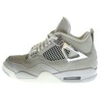 ナイキ WMNS AIR JORDAN4 RETRO ウィメンズ エアジョーダン4 フローズンモーメンツ ハイカットスニーカー US7/24cm レディース AQ9129-001