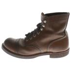 RED WING レッド ウイング Iron Ranger 8111 アイアンレンジャー レザー レースアップ ブーツ ブラウン