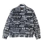 SUPREME シュプリーム 17AW HYSTERIC GLAMOUR Text Work Jacket ヒステリックグラマー テキストワークジャケット ブラック