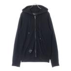 CHROME HEARTS クロムハーツ Y NOT CHプラスパッチ ジップアップパーカー フーディー ブラック