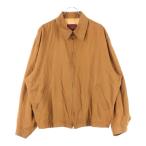 NO BRAND ノーブランド dezert デザート ジップアップ ブルゾン ジャケット ブラウン