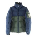 ショッピングGARCONS MONCLER モンクレール ×eYe COMME des GARCONS JUNYA WATANABE MAN ダウンジャケット ネイビー/カーキ WT-J107