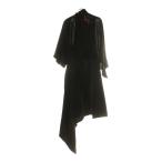 BALENCIAGA バレンシアガ Layered4 Dress レイヤード 長袖シャツ ドレス レディース ブラック 92257 TXK23