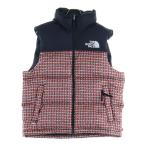 SUPREME シュプリーム 21SS ×THE NORTH FACE Studded Nuptse Vest ノースフェイス スタッズヌプシ ダウンベスト レッド ND42102I