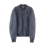 DOLCE & GABBANA ドルチェアンドガッバーナ Nylon Bomber ロゴプレート ナイロンボンバージャケット ブラック G9OW1T FUMQG