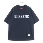 SUPREME シュプリーム 24AW Twill Applique ツイルアップリケショート 半袖Tシャツ カットソー ブラック