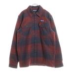ショッピングパタゴニア PATAGONIA パタゴニア Insulated Fjord Flannnel Shirt フランネルチェックシャツ ジャケット レッド 20385FA22