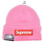 SUPREME シュプリーム 25AW New Era Box Logo Beanie ニューエラ ボックスロゴ ビーニー ニット帽 帽子 ピンク