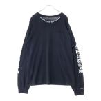 ショッピングクロムハーツ CHROME HEARTS クロムハーツ CH L/S T-SHIRT ネックロゴ 長袖Tシャツ ロンT ブラック