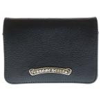 CHROME HEARTS クロムハーツ CRD CSE3PKTWDV1 アーチロゴプレート3ポケットレザーカードケース ブラック
