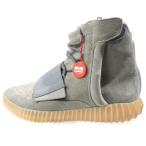 ショッピングYeezy アディダス YEEZY BOOST 750 Light Grey イージーブースト750 ハイカットスニーカー サイドジップ ベルクロストラップ グレー BB1840