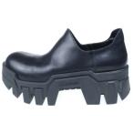 BALENCIAGA バレンシアガ BULLDOZER MINIBOOT ブルドーザー ミニ ローカットブーツ レザー ブラック 672478