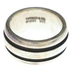 TIFFANY &amp; Co. ティファニー グルーブド ダブルライン リング 指輪 シルバー