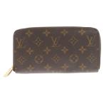 LOUIS VUITTON ルイヴィトン モノグラムジッピーウォレット 財布 ブラウン M60017