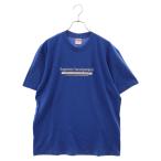 ショッピングsupreme SUPREME シュプリーム 19AW Inc.Tee Incorporated インク フロントプリント 半袖Tシャツ ブルー