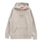 SUPREME シュプリーム 16AW Chrome Classic Logo Hooded Sweatshirt クラシックロゴ プルオーバースウェットパーカー フーディー グレー