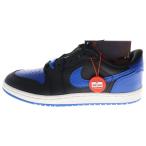 NIKE ナイキ AIR JORDAN 1 LOW 85 Royal エアジョーダン ロイヤル ローカットスニーカー ブラック/ブルー US9.5/27.5cm IB1981-004