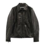 SCHOTT ショット NANO Univers 別注 Single Riders ラムレザー シングルライダースジャケット ブラック 782-5150001