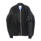 CITY COUNTRY CITY 24AW ×OLD PARK Fleece MA-1 フリースフライトジャケット ブラック