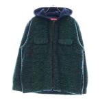 SUPREME シュプリーム 23AW Fleece Zip Up Hooded Shirt Leopard フリースジップアップフーデッドシャツ レオパード グリーン