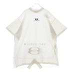 ショッピングバレンシアガ BALENCIAGA バレンシアガ 23AW バック切替 ロゴ刺繍スポーティ半袖Tシャツ ホワイト 768068 TPVG9
