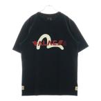 EVISU エビス ×PALACE LOGO TEE パレス ロゴプリント半袖Tシャツ ブラック P26EVSES001