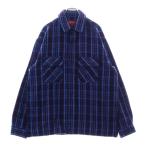 SUPREME シュプリーム 22AW Supreme Heavy Flannel Shirt ヘビー フランネル 長袖シャツ ジャケット パープル