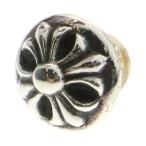 ショッピングHEARTS CHROME HEARTS クロムハーツ STUD CRSBLL クロスボールスタッドピアス シルバー BCA110