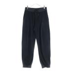 LOUIS VUITTON ルイヴィトン 23SS ロゴ刺繍ナイロンハイブリッドジョギングパンツ ブラック RM231Q ZLW HON41W