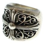 CHROME HEARTS クロムハーツ CLASSIC OVAL クラシックオーバルクロス リング シルバー BCA340