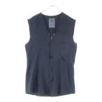 ノーブランド ガブリエラコルガーメント Serie No.6 Piece 24 Cut Off Vest シリーズ6 カットオフベスト ボタンダウンノースリーブシャツ