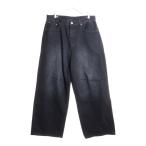 ZARA ザラ バギーデニムパンツ ジーンズ ブラック