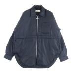 MARNI マルニ ジップアップ フロントポケット ナイロンジャケット ブラック CUMU0188W0