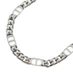 ショッピングdior DIOR ディオール CD ICON NECKLACE ロゴモチーフ ネックレス シルバー