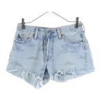 Levi's Levi's высокий талия Short Denim брюки индиго женский 